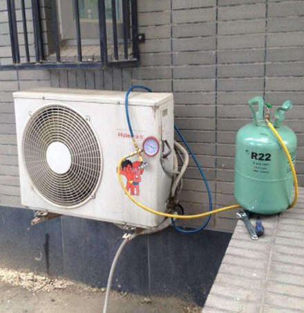 阳明空调加氟